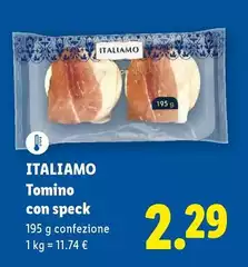 Italiamo - Tomino Con Speck Italiamo - Tomino Con Speck