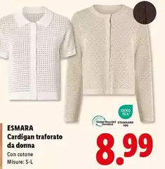 Esmara - Cardigan Traforato Da Donna Esmara - Cardigan Traforato Da Donna