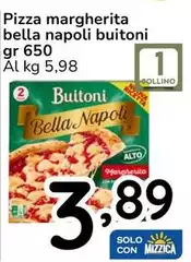 Buitoni - Pizza Margherita Bella Napoli Buitoni - Pizza Margherita Bella Napoli