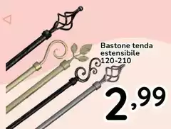 Bastone Tenda Estensibile