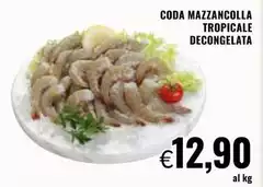 Coda Mazzancolla Tropicale Decongelata Coda Mazzancolla Tropicale Decongelata