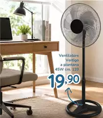 Kasaviva - Ventilatore Vertigo A Piantana 45w Kasaviva - Ventilatore Vertigo A Piantana 45w