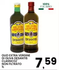 Desantis - Olio Extra Vergine Di Oliva Classico/ Non Filtrato Desantis - Olio Extra Vergine Di Oliva Classico/ Non Filtrato
