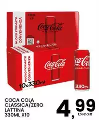 Coca Cola - Zero Lattina Coca Cola - Zero Lattina