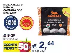 Mandara - Mozzarella Di Bufala Campana DOP Mandara - Mozzarella Di Bufala Campana DOP