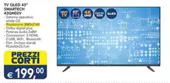 Smartech - Tv Qled 43" 43QH02V Smartech - Tv Qled 43" 43QH02V