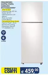 Samsung - Frigorifero Doppia Porta RT31CG5624WW