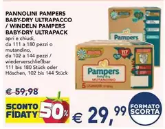 Pampers - Pannolini Ultrapack Pampers - Pannolini Ultrapack