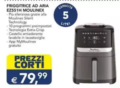 Moulinex - Friggitrice Ad Aria EZ551H