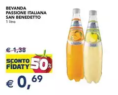 San Benedetto - Bevanda Passione Italiana San Benedetto - Bevanda Passione Italiana