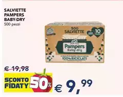Pampers - Salviette Baby-Dry Pampers - Salviette Baby-Dry