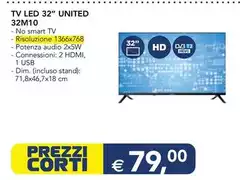United - Tv Led 32" 32M10 United - Tv Led 32" 32M10