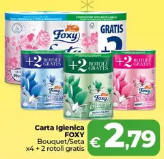 Foxy - Carta Igienica Foxy - Carta Igienica