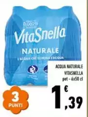 Vitasnella - Acqua Naturale Vitasnella - Acqua Naturale