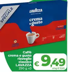 Lavazza - Caffè Crema E Gusto Ri Sveglio Classico Lavazza - Caffè Crema E Gusto Ri Sveglio Classico