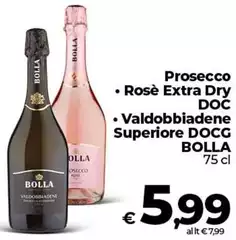 Bolla - Prosecco Rose Extra Dry DOC Valdobbiadene Superiore DOCG Bolla - Prosecco Rose Extra Dry DOC Valdobbiadene Superiore DOCG