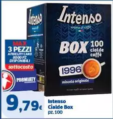 Intenso - Cialde Box Intenso - Cialde Box
