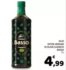Basso - Olio Extra Vergine Di Oliva Classico Basso - Olio Extra Vergine Di Oliva Classico