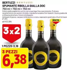 Bertozzi - Spumante Ribolla Gialla DOC Bertozzi - Spumante Ribolla Gialla DOC