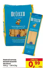 De Cecco - Pasta Di Semola Formati Assortiti De Cecco - Pasta Di Semola Formati Assortiti