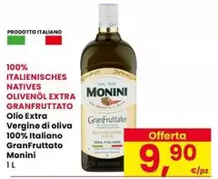 Monini - Olio Extra Vergine Di Oliva 100% Italiano Granfruttato Monini - Olio Extra Vergine Di Oliva 100% Italiano Granfruttato