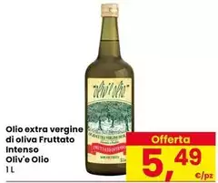 Oliv'e olio - Olio Extra Vergine Di Oliva Fruttato Intenso Oliv'e olio - Olio Extra Vergine Di Oliva Fruttato Intenso