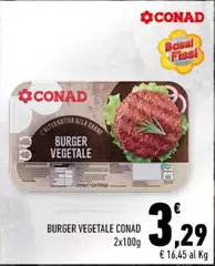 Conad - Burger Vegetale Conad - Burger Vegetale
