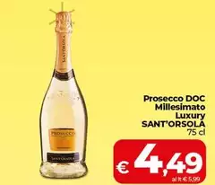 Sant'orsola - Prosecco DOC Millesimato Luxury Sant'orsola - Prosecco DOC Millesimato Luxury