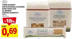 Terre sapienti - Pasta Di Semola Di Grano Duro Trafilata Al Bronzo Terre sapienti - Pasta Di Semola Di Grano Duro Trafilata Al Bronzo