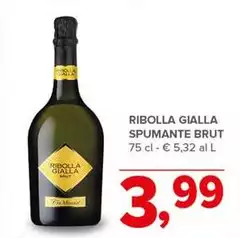 Ribolla gialla - Ribolla Gialla Spumante Brut Ribolla gialla - Ribolla Gialla Spumante Brut