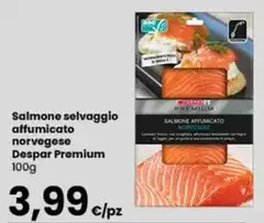 Despar - Salmone Selvaggio Affumicato Norvegese Despar - Salmone Selvaggio Affumicato Norvegese