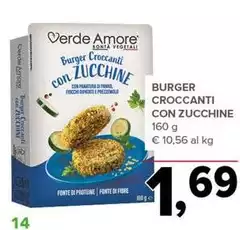 Verde amore - Burger Croccanti Con Zucchine Verde amore - Burger Croccanti Con Zucchine