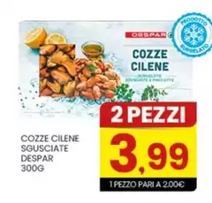 Despar - Cozze Cilene Sgusciate Despar - Cozze Cilene Sgusciate