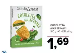 Verde amore - Cotoletta Agli Spinaci Verde amore - Cotoletta Agli Spinaci