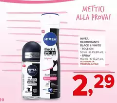 Nivea - Deodorante Black & White/ Roll-on Nivea - Deodorante Black & White/ Roll-on