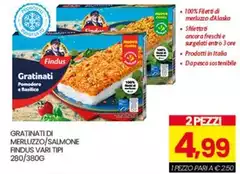 Findus - Gratinati Di Merluzzo/Salmone Findus - Gratinati Di Merluzzo/Salmone