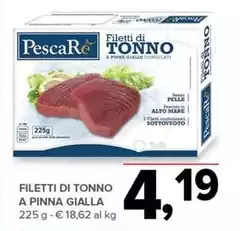 Pescare - Filetti Di Tonno A Pinna Gialla