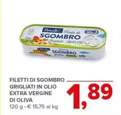 Pescare - Filetti Di Sgombro Grigliati In Olio Extra Vergine Di Oliva