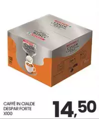 Despar - Caffè In Cialde Forte X100 Despar - Caffè In Cialde Forte X100