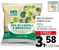 Bontà dell'orto - Mix Di Cavoli E Broccoli Bontà dell'orto - Mix Di Cavoli E Broccoli