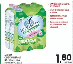 San Benedetto - Acqua Oligominerale Naturale San Benedetto - Acqua Oligominerale Naturale