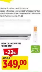 Db - Mod. Cl2000uv35e 12000 Btu Db - Mod. Cl2000uv35e 12000 Btu