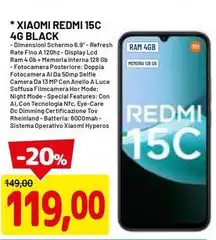 Xiaomi - Redmi 15C 4G Black Xiaomi - Redmi 15C 4G Black