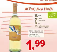 Terre siciliane - Bio Nero D'Avola DOC/Inzolia IGP