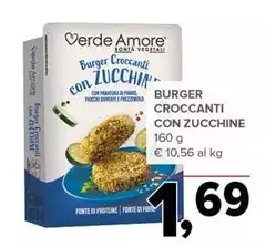 Verde amore - Burger Croccanti Con Zucchine Verde amore - Burger Croccanti Con Zucchine