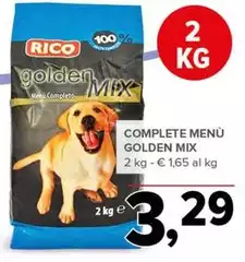 Rico - Complete Menù Golden Mix Rico - Complete Menù Golden Mix