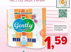 Central - Asciugatutto 2 Rotoli 3 Veli 75 Strappi Central - Asciugatutto 2 Rotoli 3 Veli 75 Strappi