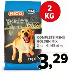 Rico - Complete Menù Golden Mix Rico - Complete Menù Golden Mix