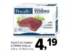 Pescare - Filetti Di Tonno A Pinna Gialla