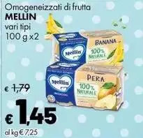 Mellin - Omogeneizzati Di Frutta Mellin - Omogeneizzati Di Frutta